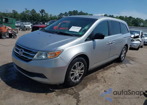 2012 Honda Odyssey Ex from USA, damaged, VIN 5FNRL5H42CB014880